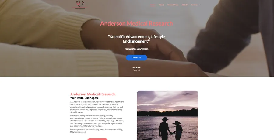 Anderson Medical Research: Clinical research practice